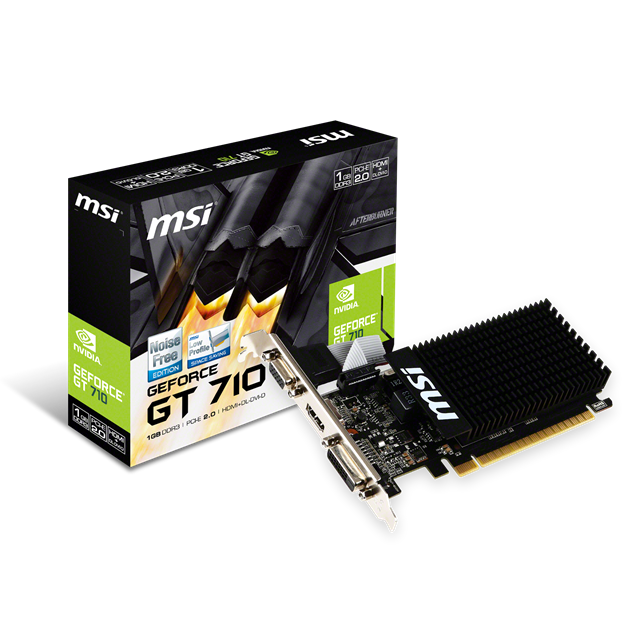 MSI GeForce GT 710 1GB Graphics Card